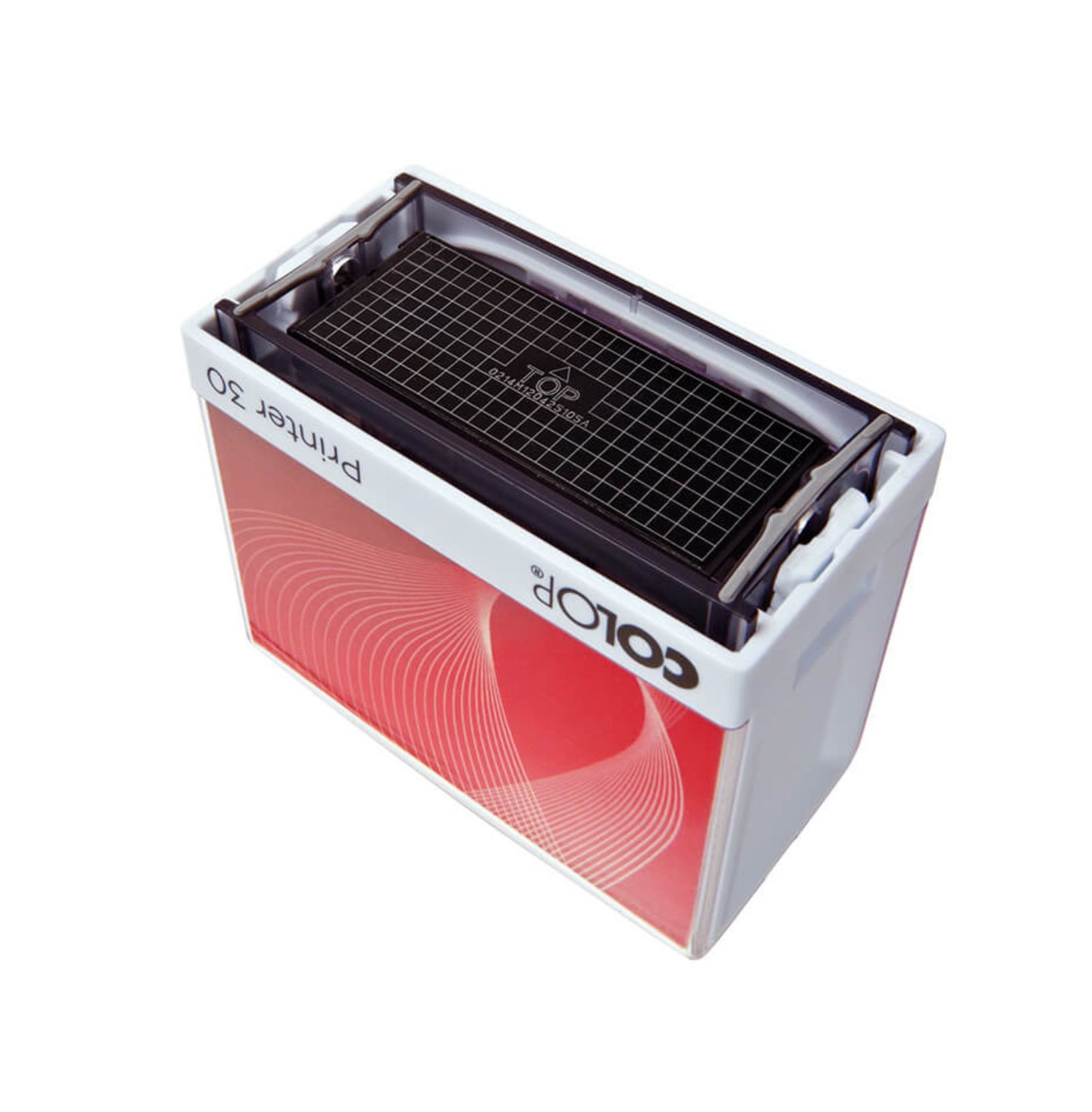 Neue Platte festdrücken